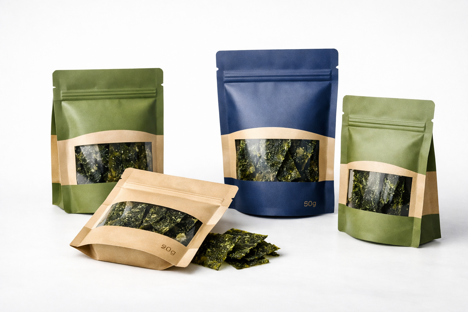 Organic Gluten-Free Seaweed Snacks — Mediterranean Origin for Israeli Retail