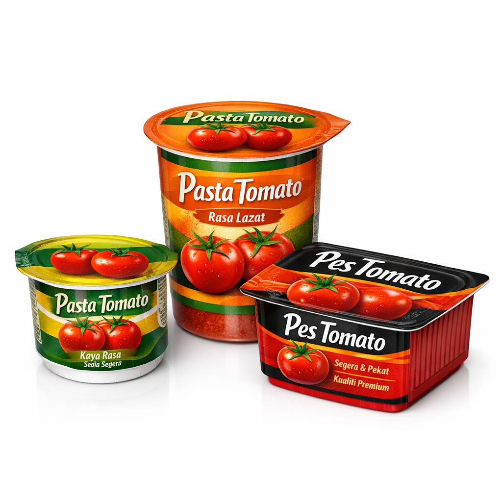 Tomato Paste — High Brix Retail Caps for Private Label